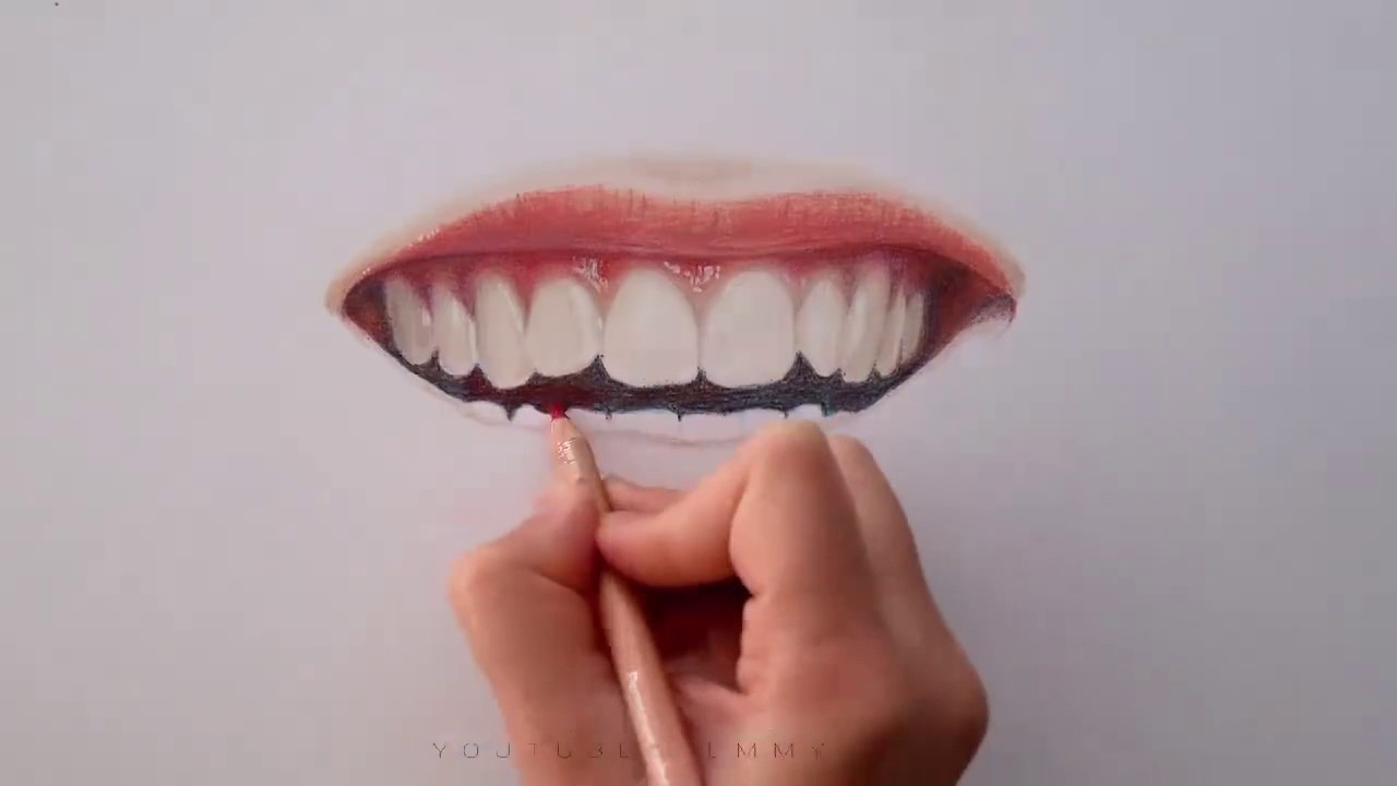 Chia sẻ cách vẽ răng người trong 5 bước đơn giản