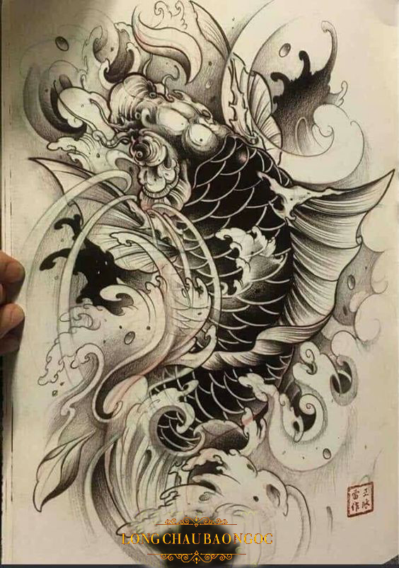 13 Cách] vẽ Cá chép hoá rồng đẹp hút hồn của giới nghệ sĩ