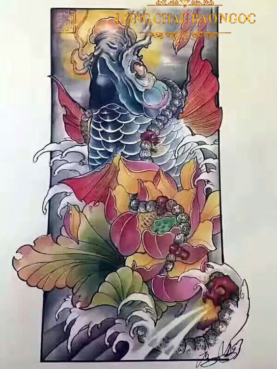 13 Cách] Vẽ Cá Chép Hoá Rồng Đẹp Hút Hồn Của Giới Nghệ Sĩ