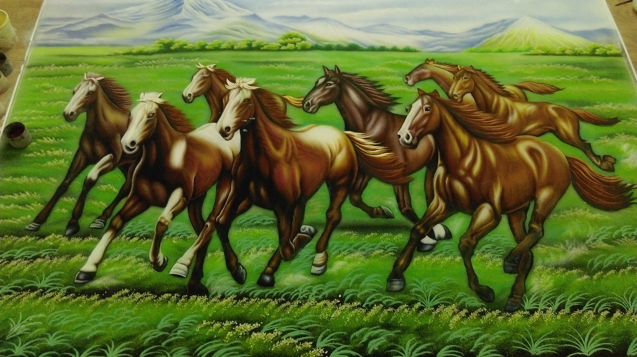 ý nghĩa của ngựa trong tranh mã đáo thành công